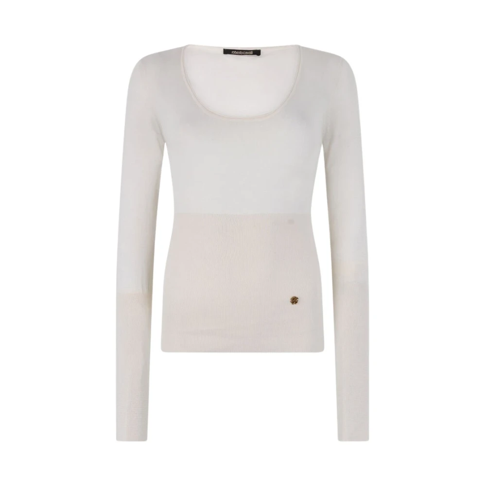 Roberto Cavalli Donna Bianco Maglie, L, New,