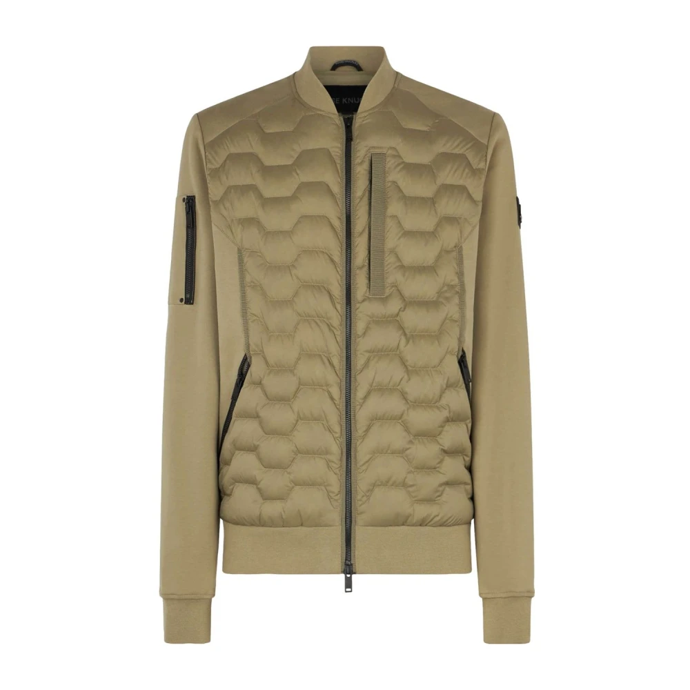 Moose Knuckles Hybride Granite Bomber Jas Green Heren