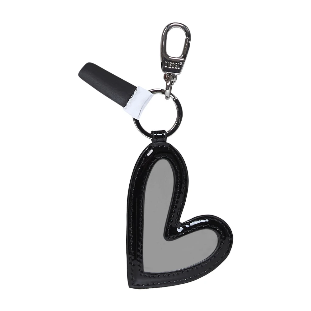 Diesel Donna Nero - Portachiavi Play Mirror Patent - Accessories - One Size