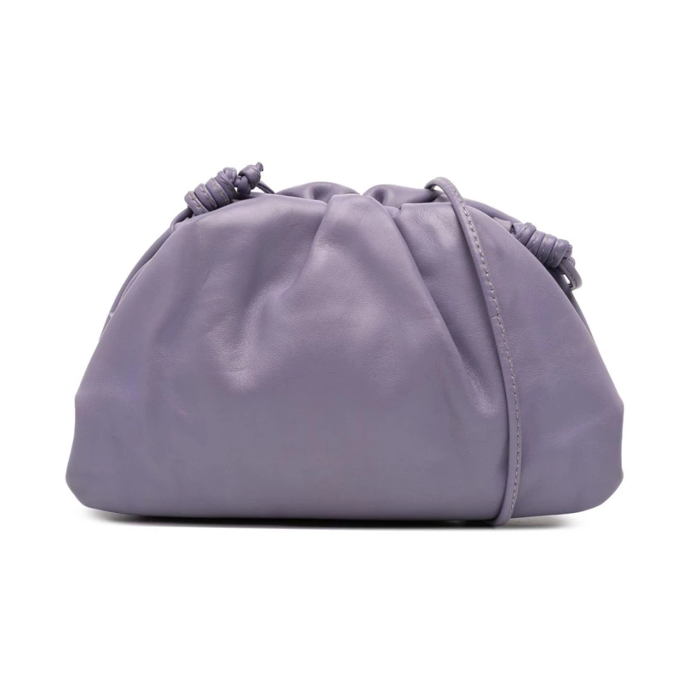 Bottega Veneta Vintage Women's Purple Pre-Owned Pouch Bag