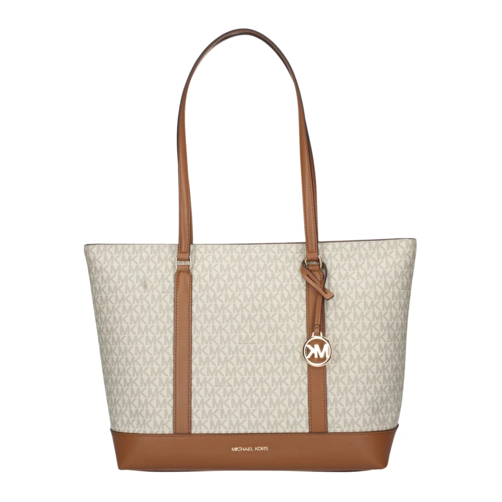 Michael Kors Women's Beige Shopping Bags, One Size, Tote Andie