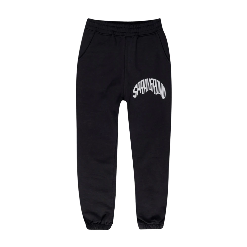 Sprayground Zwarte Shark Shape Broek Black Dames