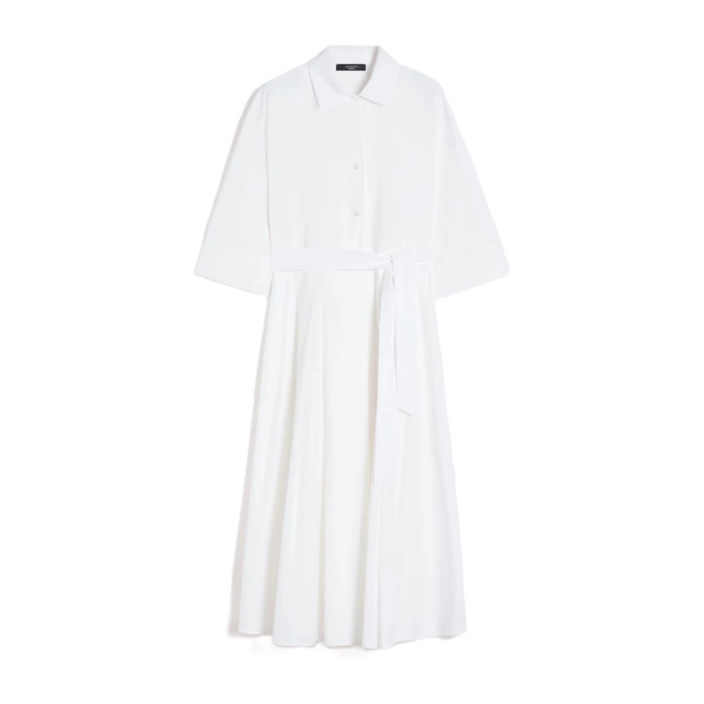 Weekend Max Mara Women's White Shirt Dresses, 2XS, Wkdpadana Dress