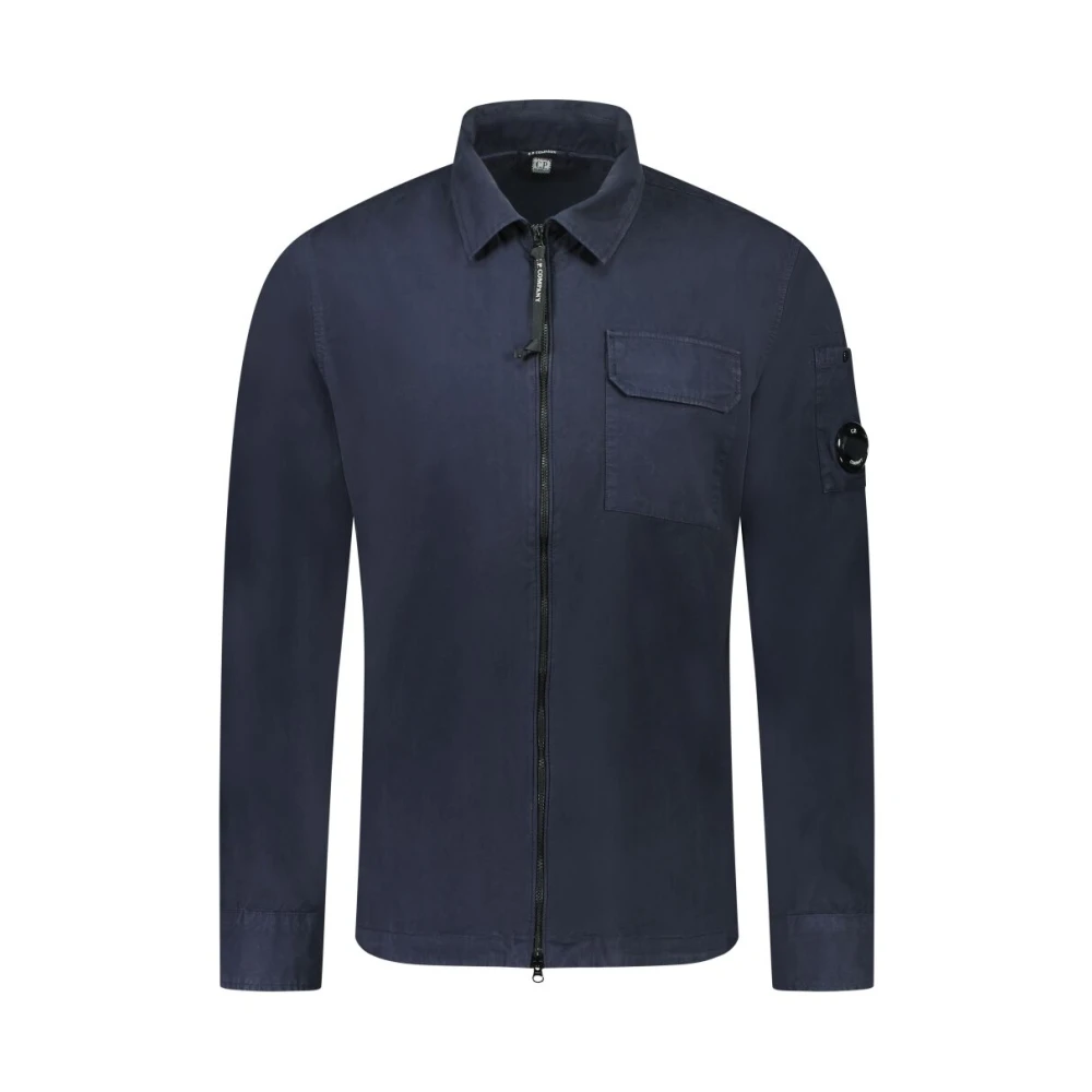 C.P. Company Marine Rits Overhemd Jas Blue Heren