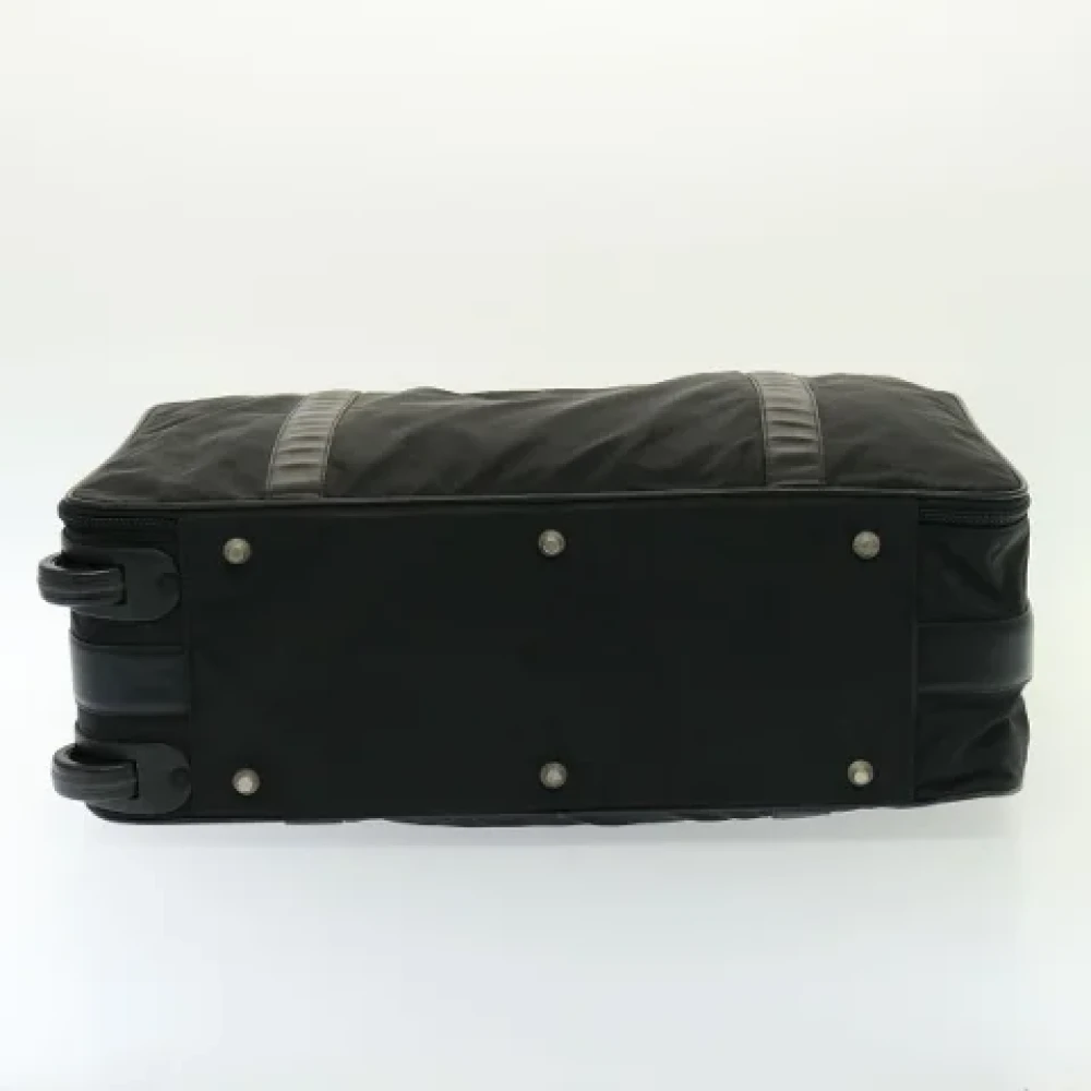 Prada Vintage Pre-owned Nylon travel-bags Black Dames