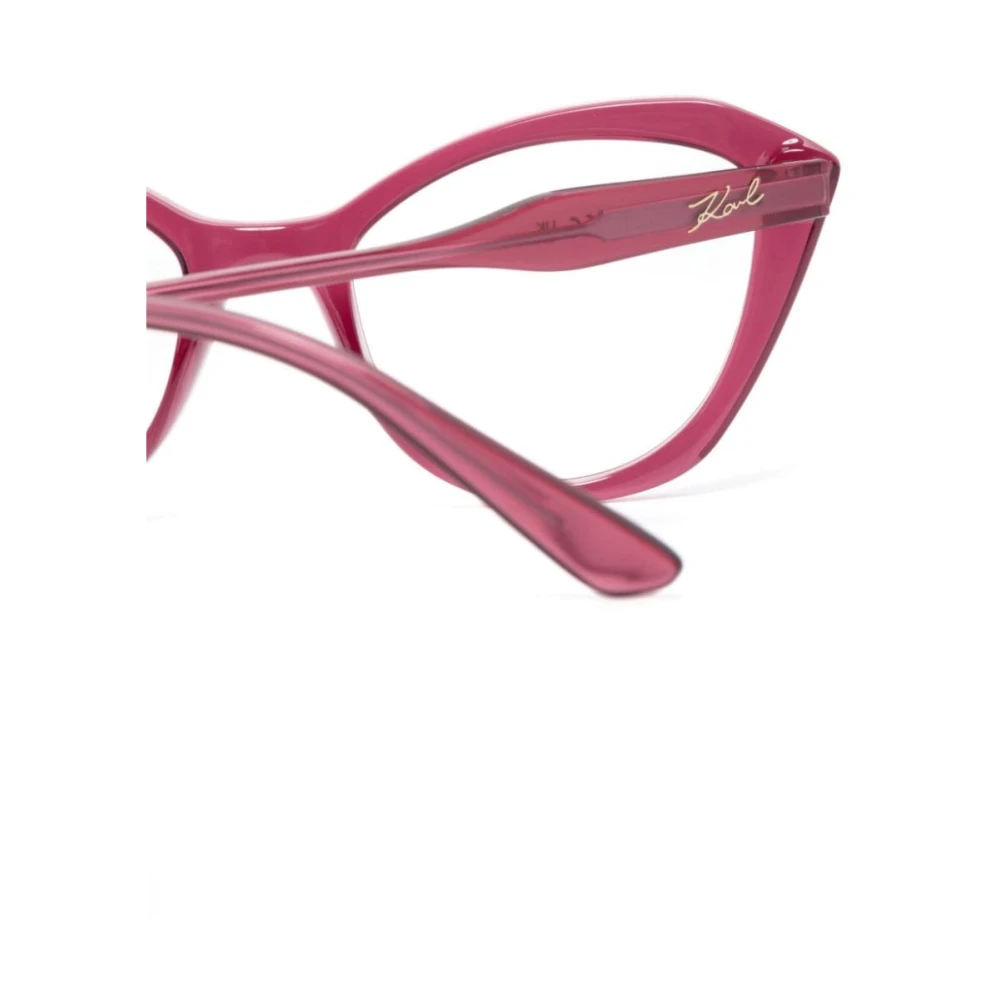 Karl Lagerfeld Roze Optisch Montuur Stijlvol en veelzijdig Pink Dames