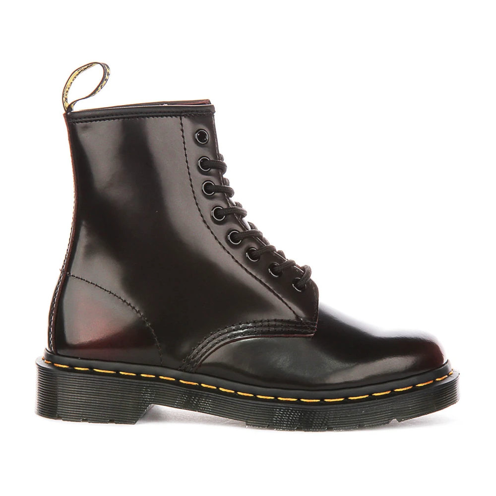 Dr. Martens Unisex Red Lace-Up Boots, 4 Uk, 1460 Lace-Up Boot