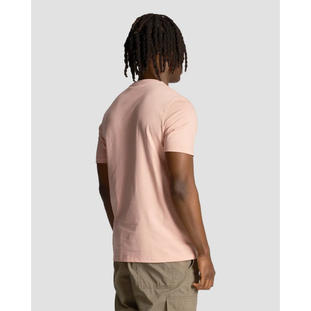 Lyle & Scott Korte mouw T-shirt Ts2022V Pink Heren