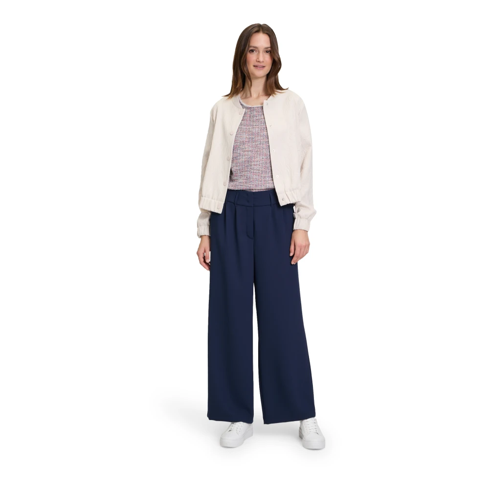 Betty & Co Sweatshirt met structuur Multicolor Dames
