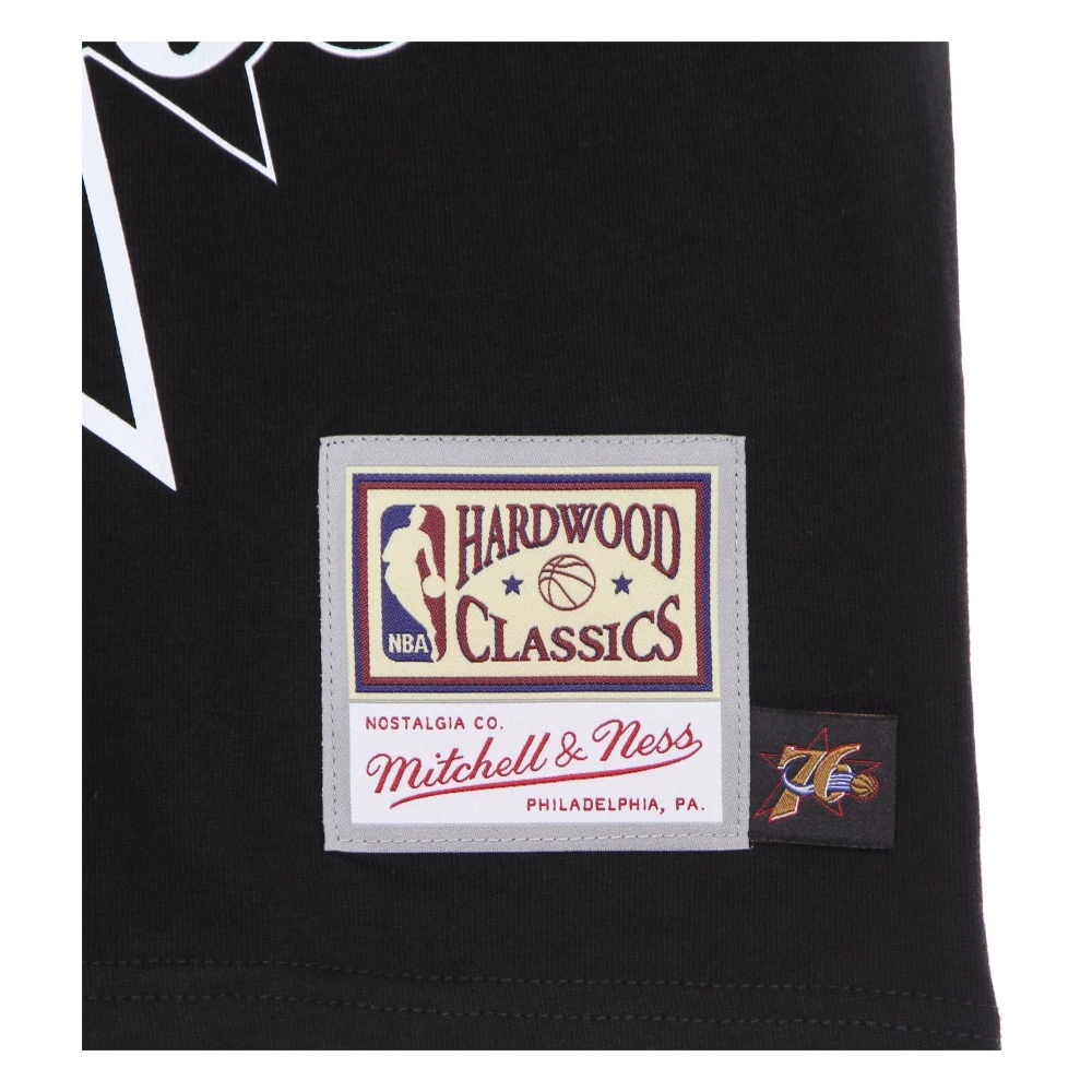 Mitchell & Ness NBA Big Face Tee Zwart Black Heren