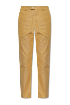 Pleat-front byxor