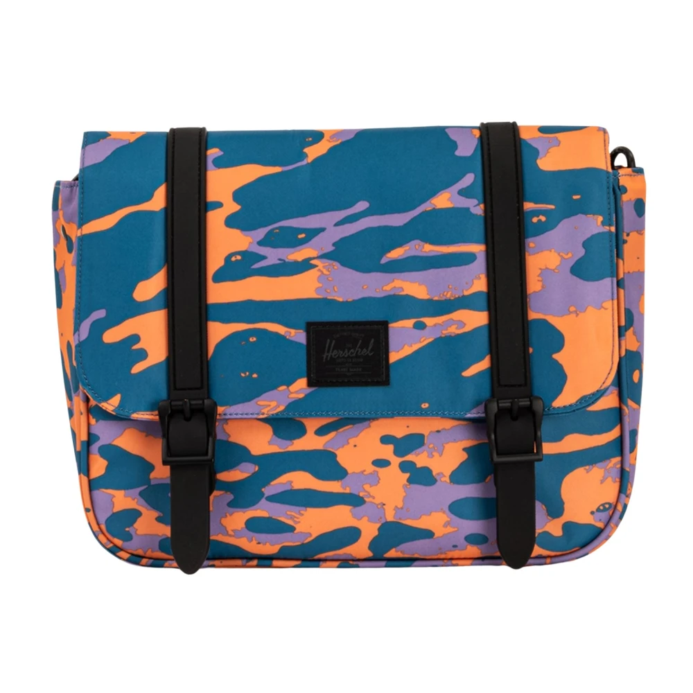 Herschel Gerecyclede Crossbody Tas Water Rays Multicolor Dames