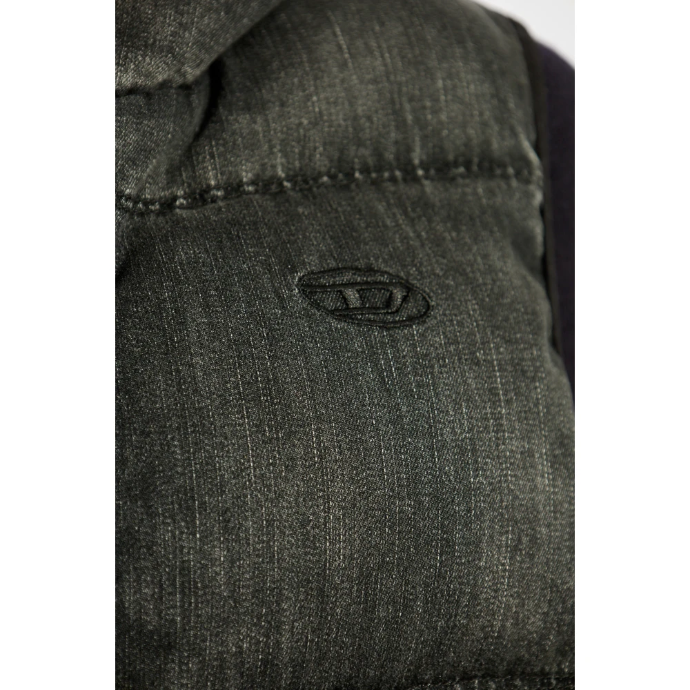 Diesel Geïsoleerd vest W-Hopper Black Dames