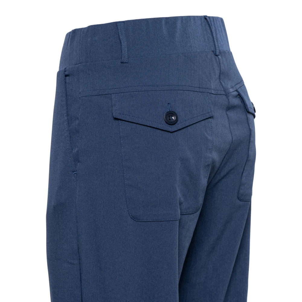 &Co Woman Slim Fit Broek Blue Dames