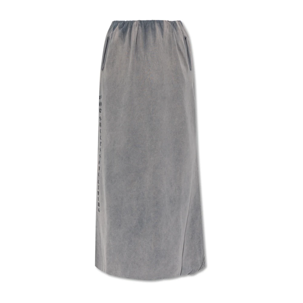 Diesel Donna Grigio - Long Skirt - Skirts - S