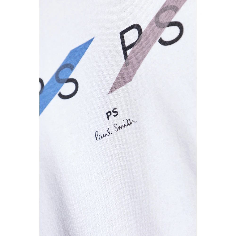 PS By Paul Smith T-shirt met print White Heren