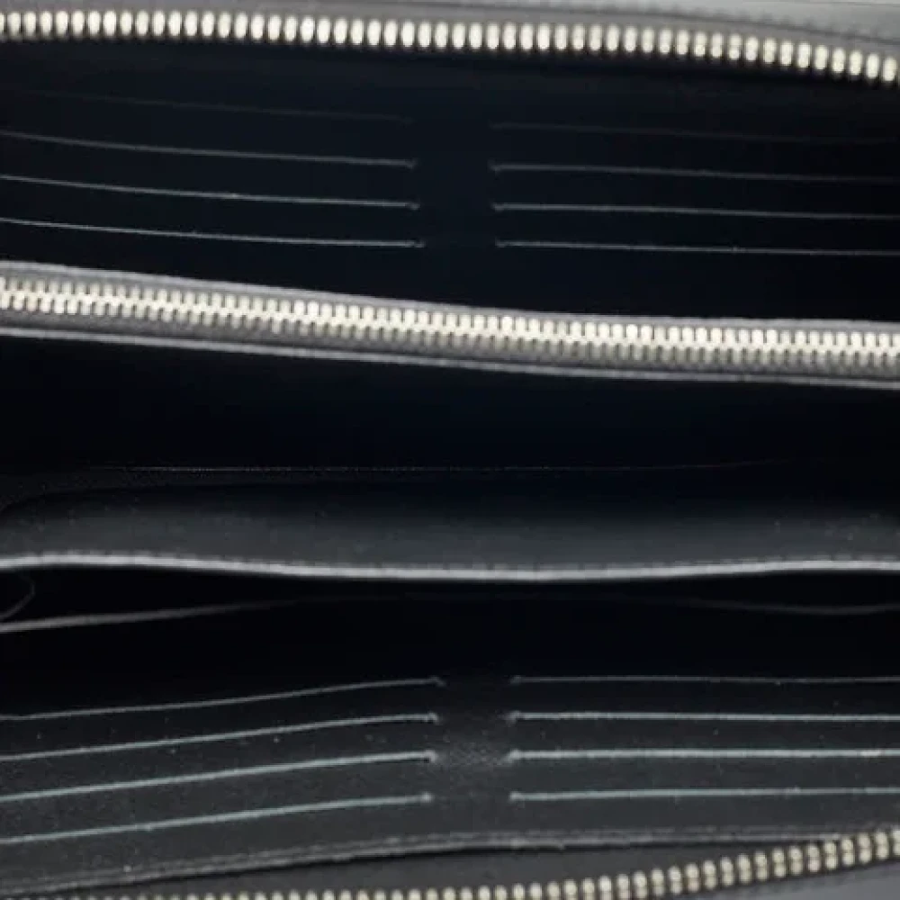 Louis Vuitton Vintage Pre-owned Canvas wallets Black Heren