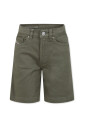 green-denim-casual-shorts