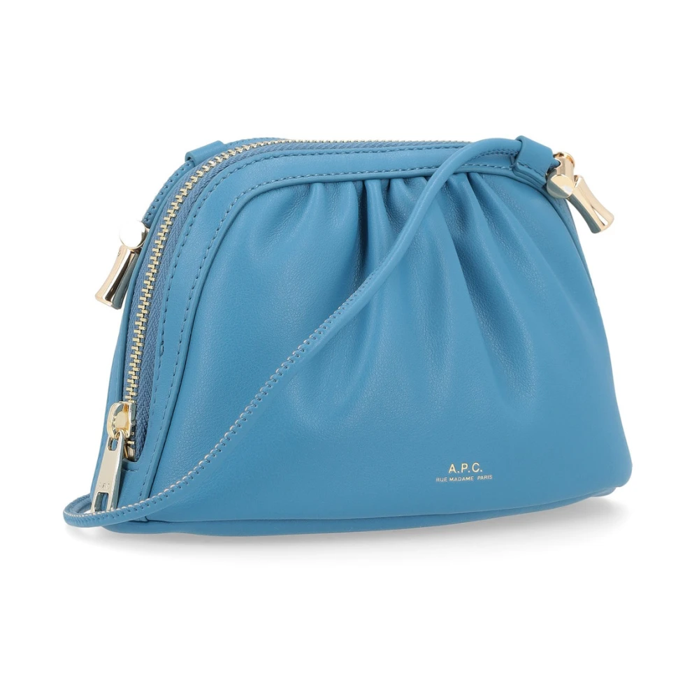 A.p.c. Ninon Kleine Portemonnee Tas Blue Dames