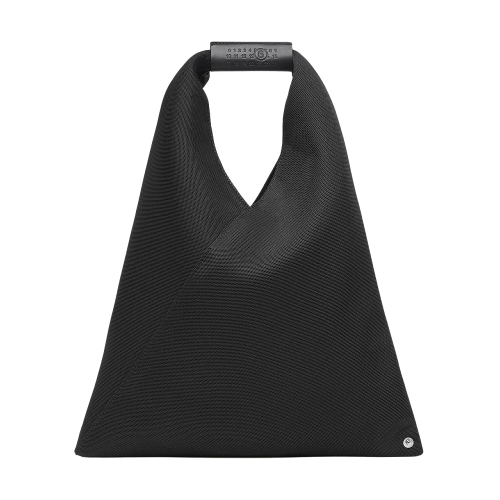 Mm6 Maison Margiela , Handbags, Female, Black, One Size, Japanese Classic Small