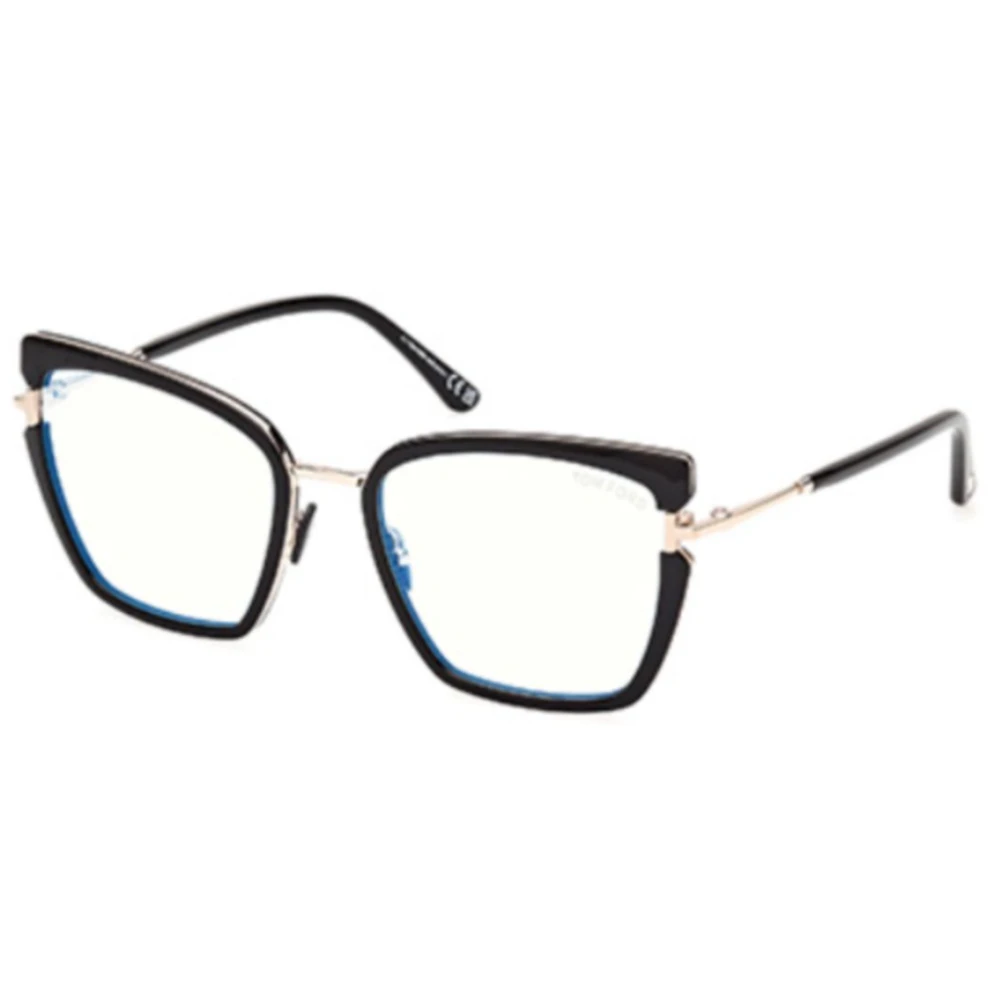 Tom Ford Stijlvolle Zwarte Zonnebril Black Dames