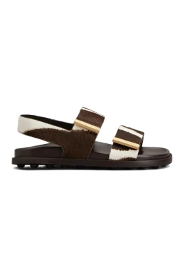 Pony Hair Sandals