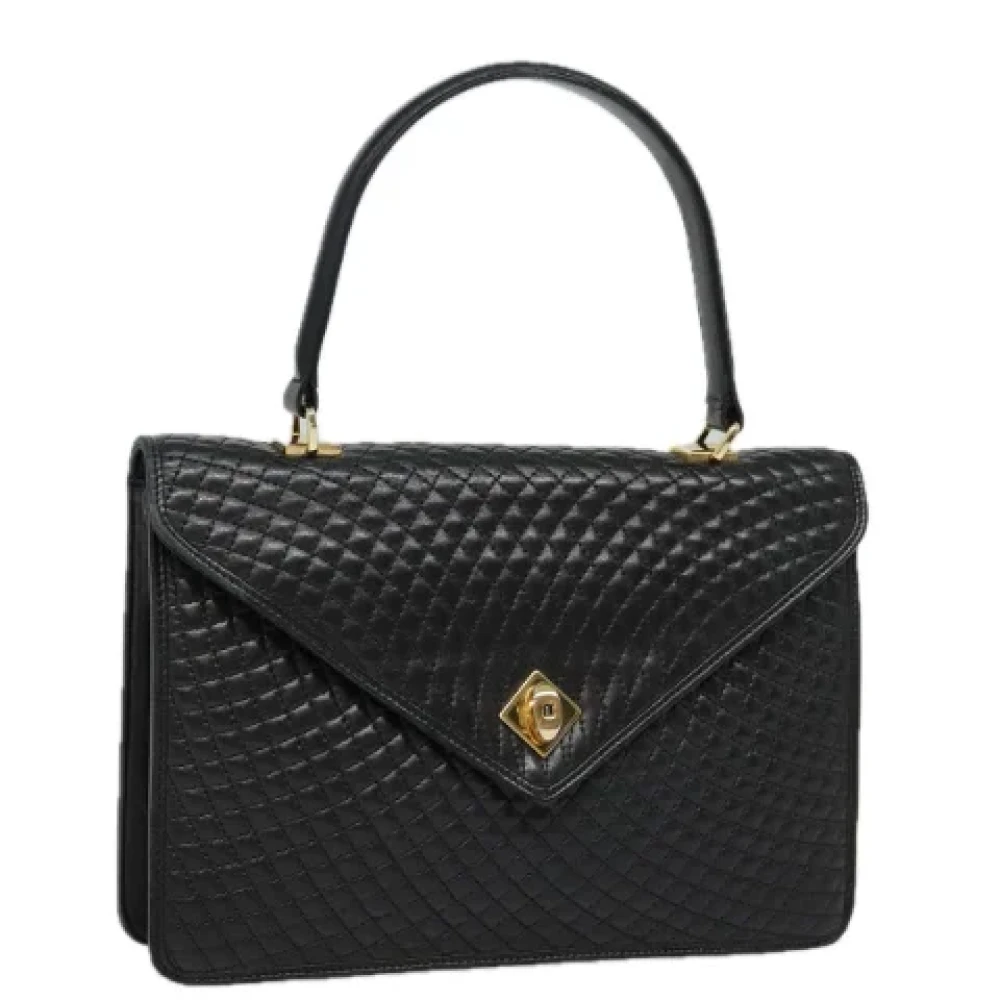 Bally Pre-owned Leather handbags Black Dames