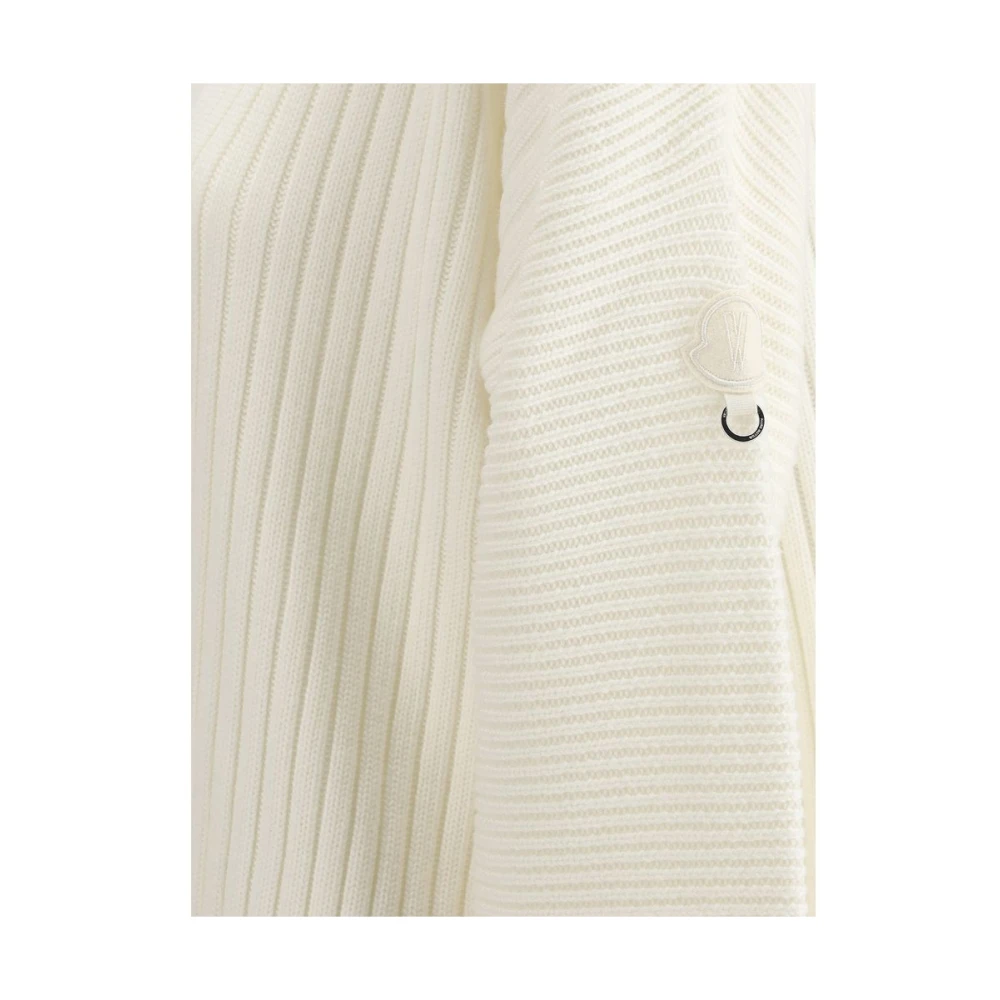 Moncler Geribbelde coltrui Willow Smith White Dames