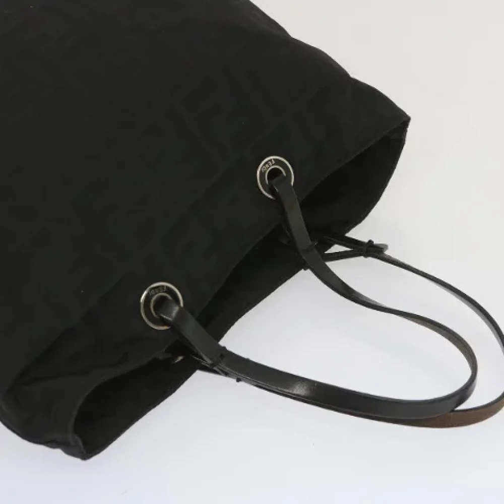 Fendi Vintage Pre-owned Canvas fendi-bags Black Dames
