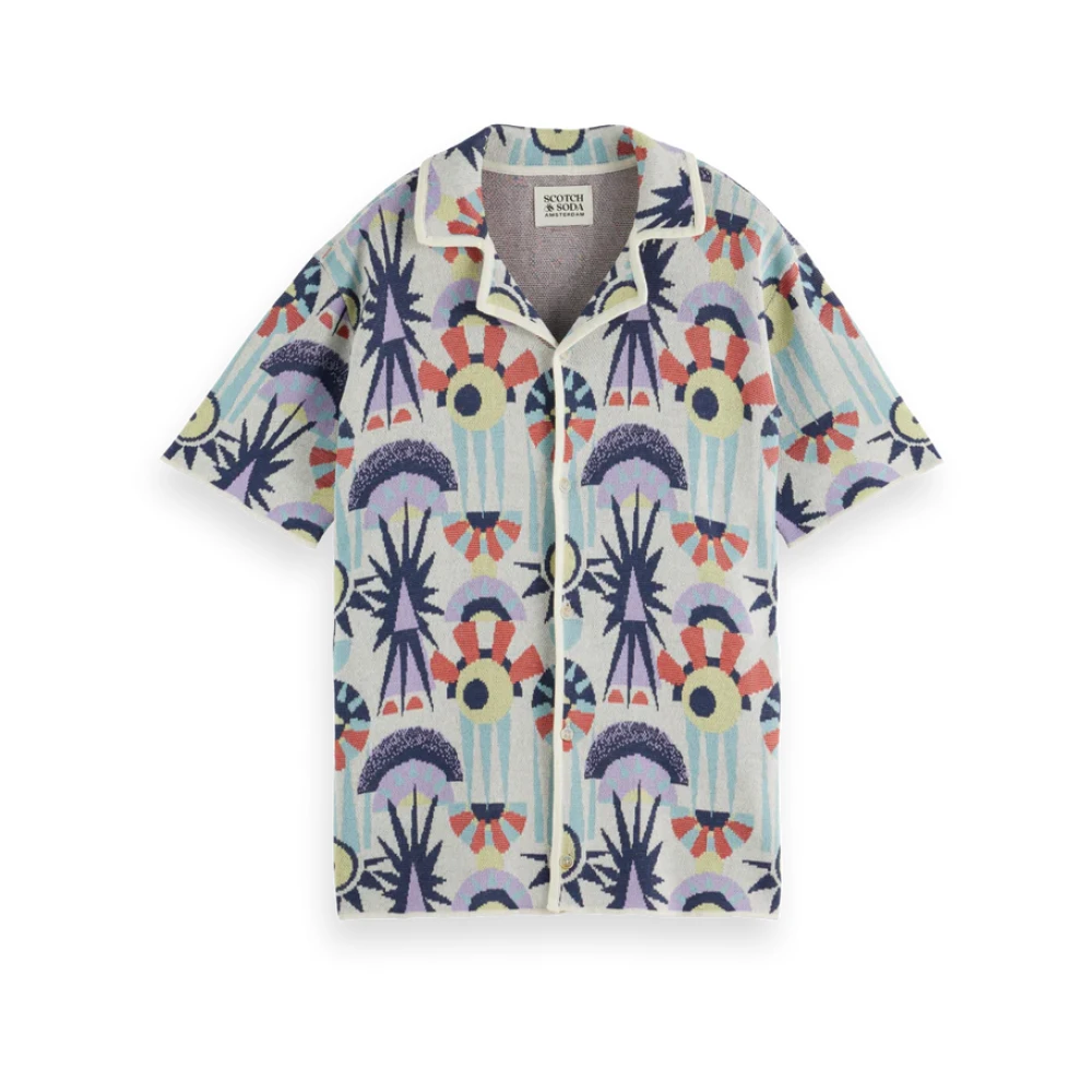 Shirts > Short Sleeve Shirts - - Scotch & Soda - Modalova