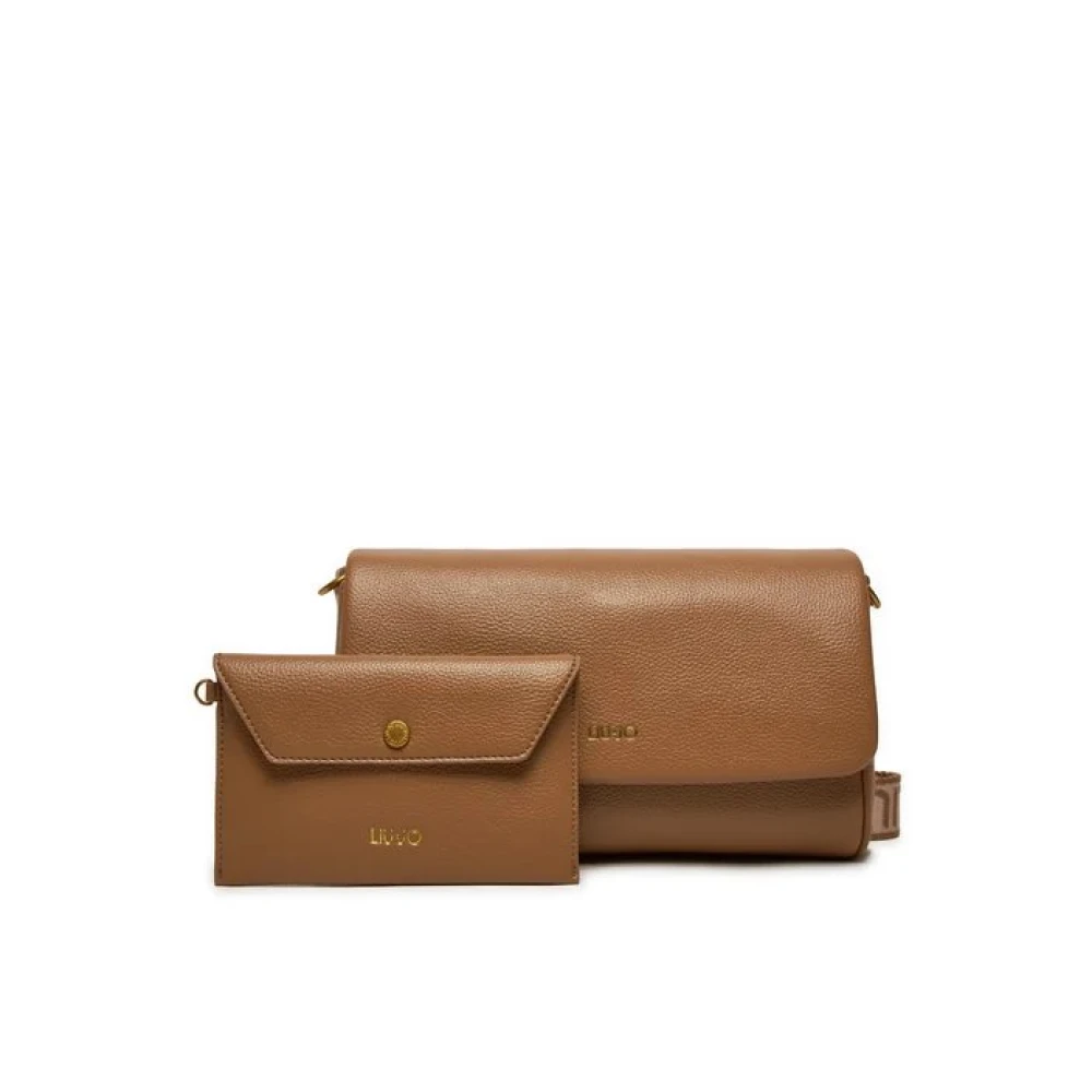 Liu Jo Stijlvolle Crossbody Handtas Brown Dames