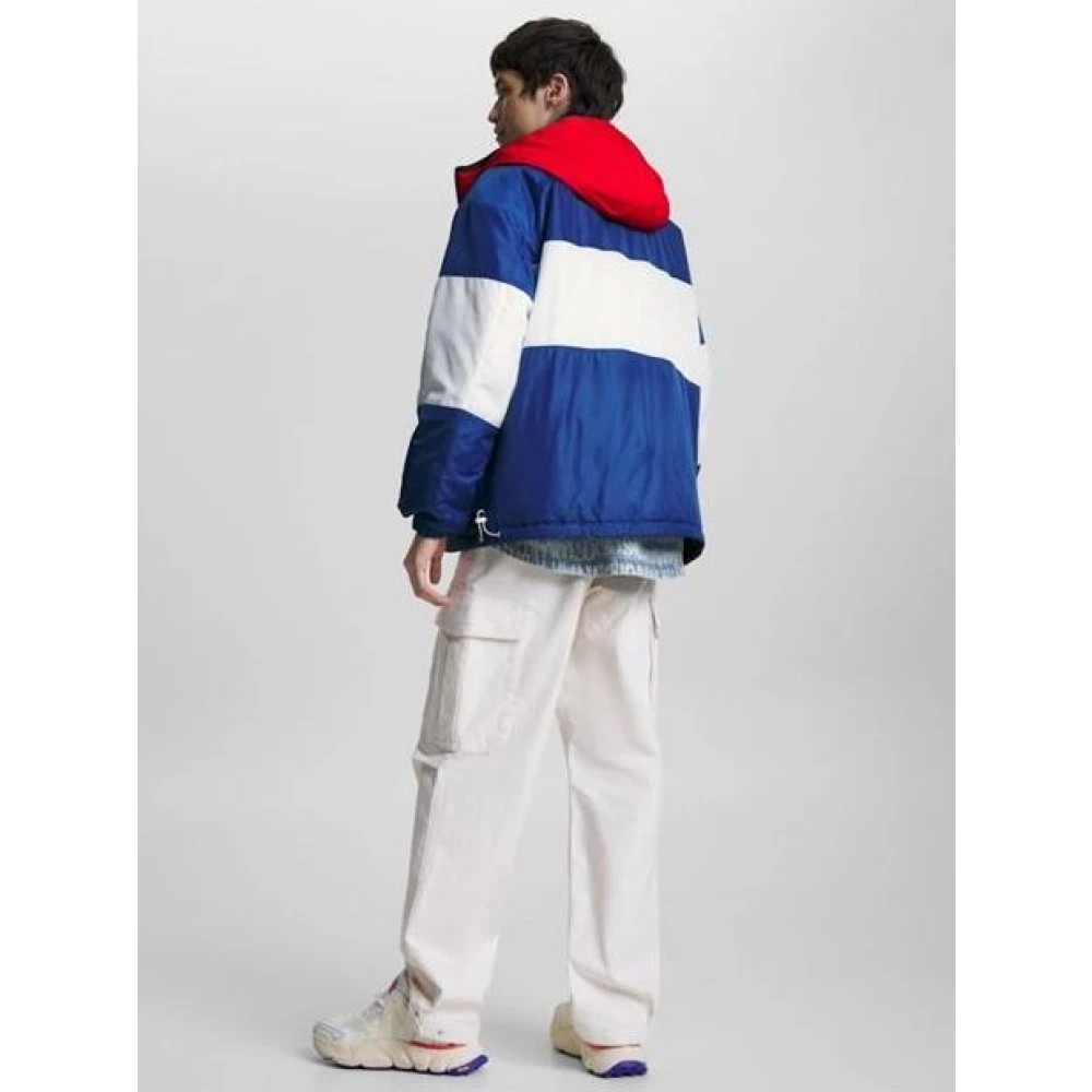 Tommy Hilfiger Heren Tjm Omkeerbare Gewatteerde Jas Tommy Jeans Blue Heren