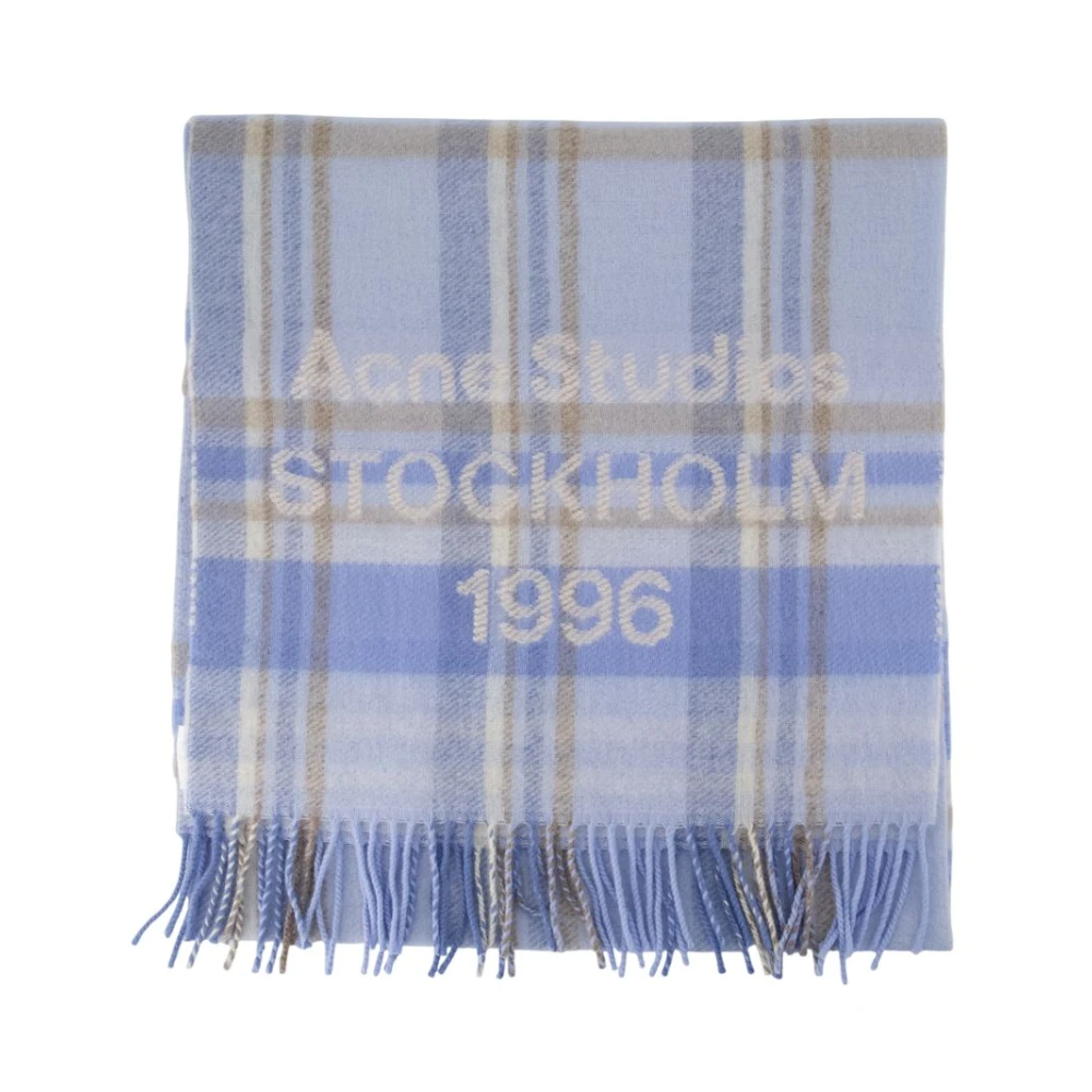 Acne Studios Unisex Blu Sciarpa