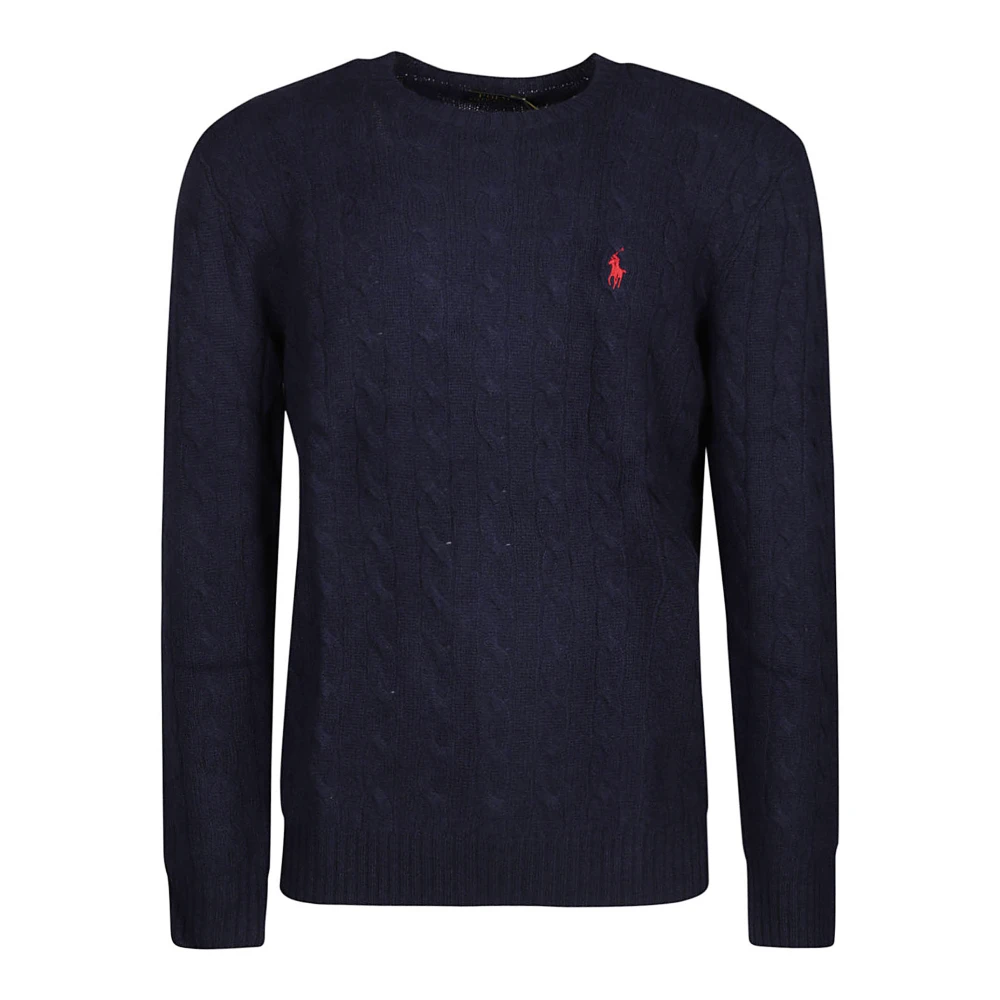 Polo Ralph Lauren Stijlvolle Gebreide Trui voor Mannen Blue Heren