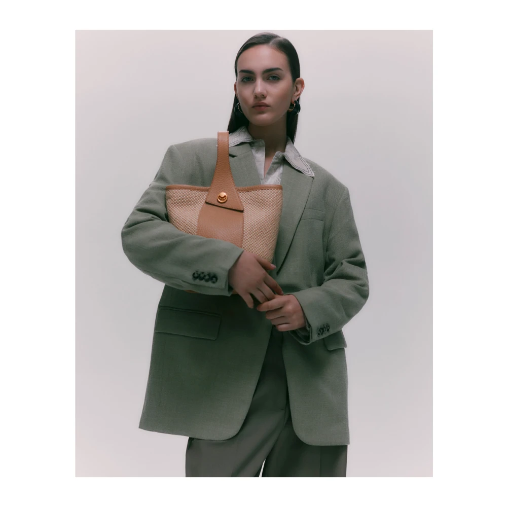 Gianni Chiarini Stro Emmer Tas Ester Nature Beige Dames