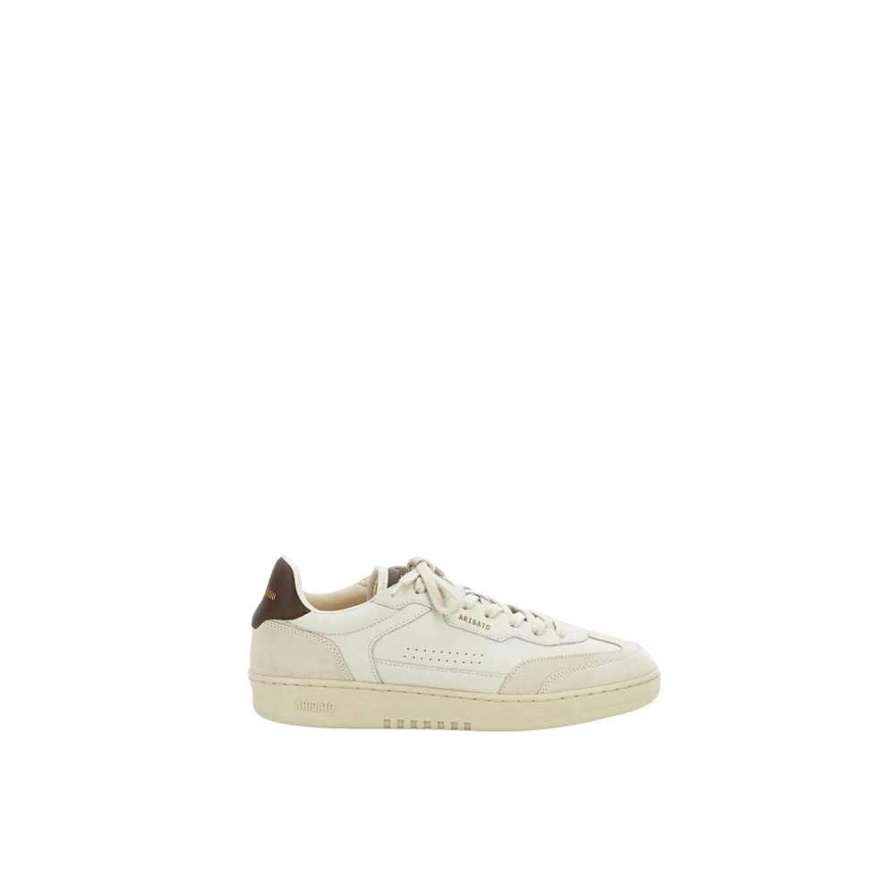 Axel Arigato Beige Sneakers, Male, 7 Uk, Panelled Leather Trainers