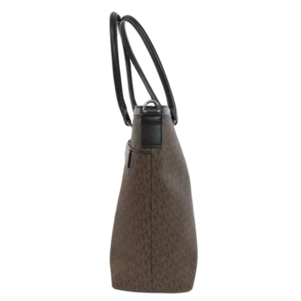 Michael Kors Pre-owned Plastic shoulder-bags Brown Dames