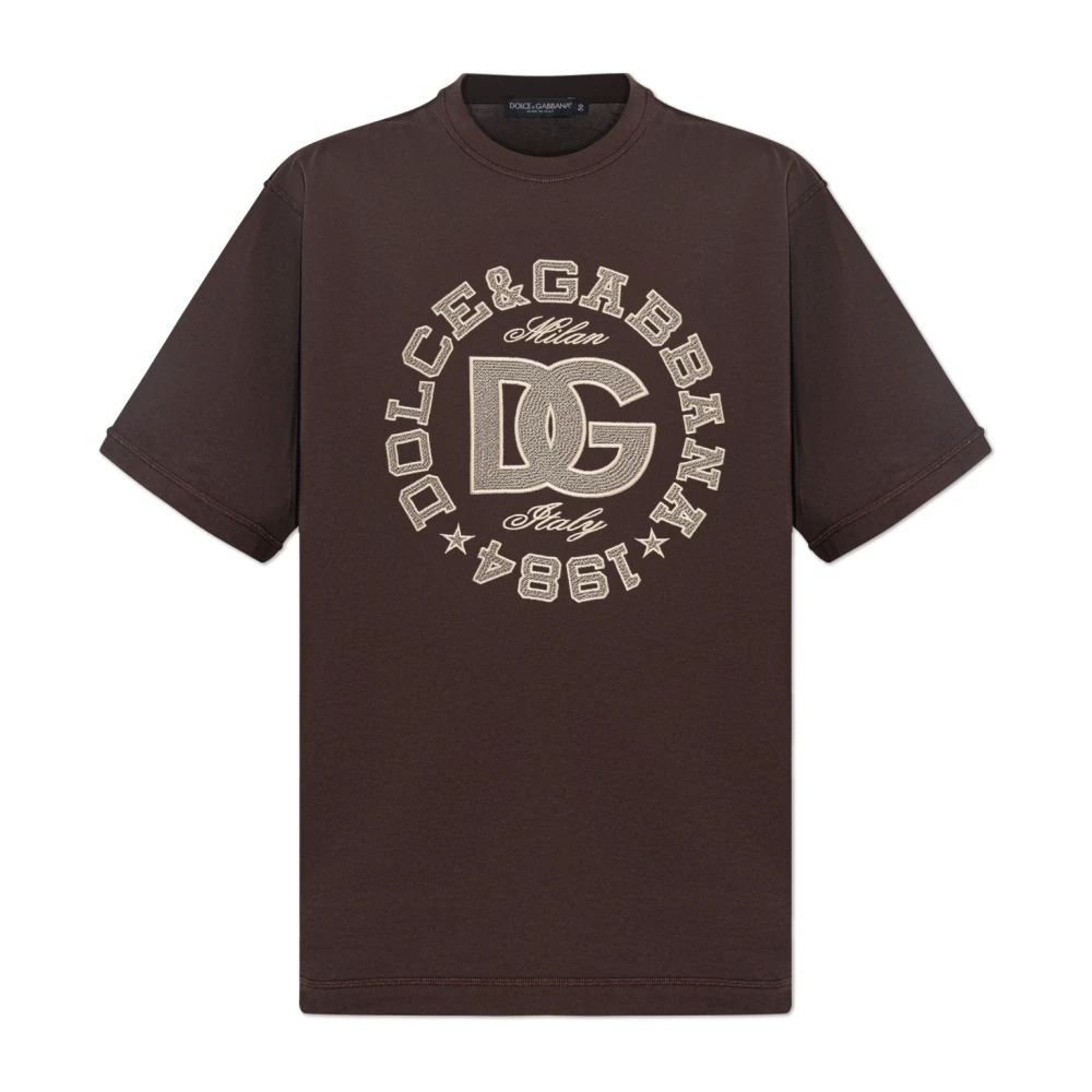 Dolce & Gabbana Uomo Marrone Top, Xl, New,