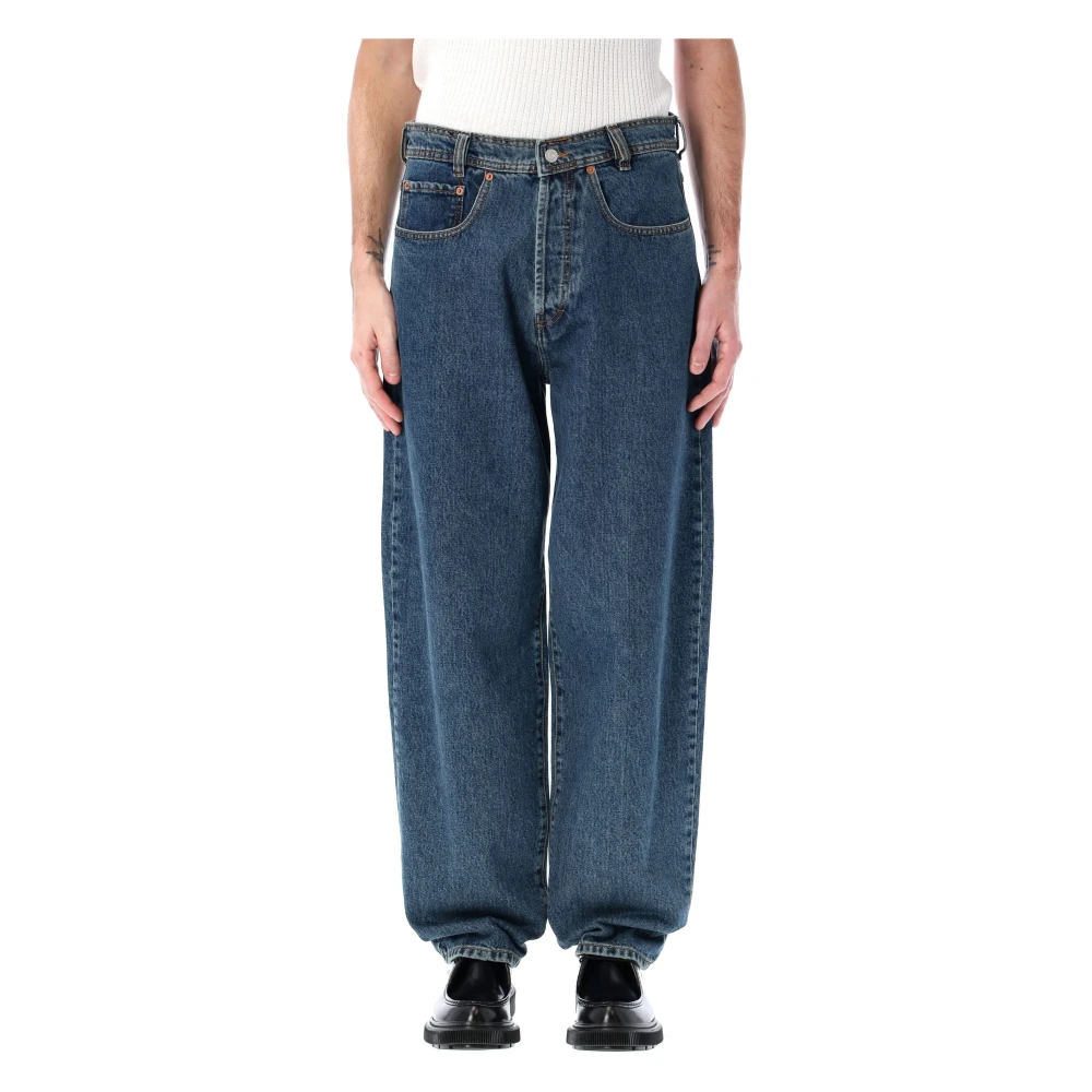 Magliano Onverwoestbare Denim Jeans Blauw Blue Heren
