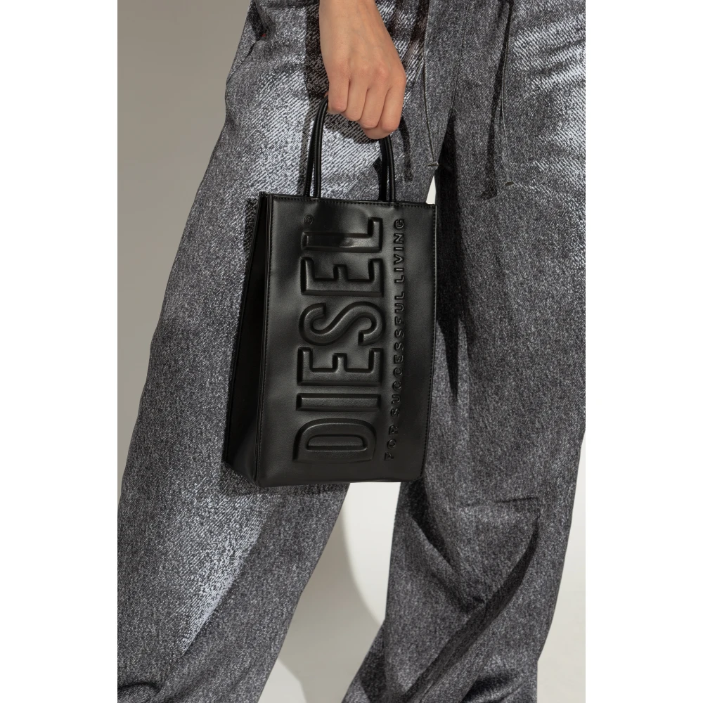 Diesel Schoudertas DSL 3D Shopper M Black Unisex