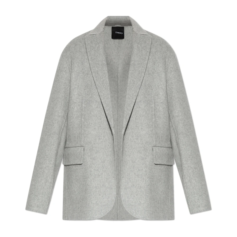 Theory Blazer New Divide Gray Dames