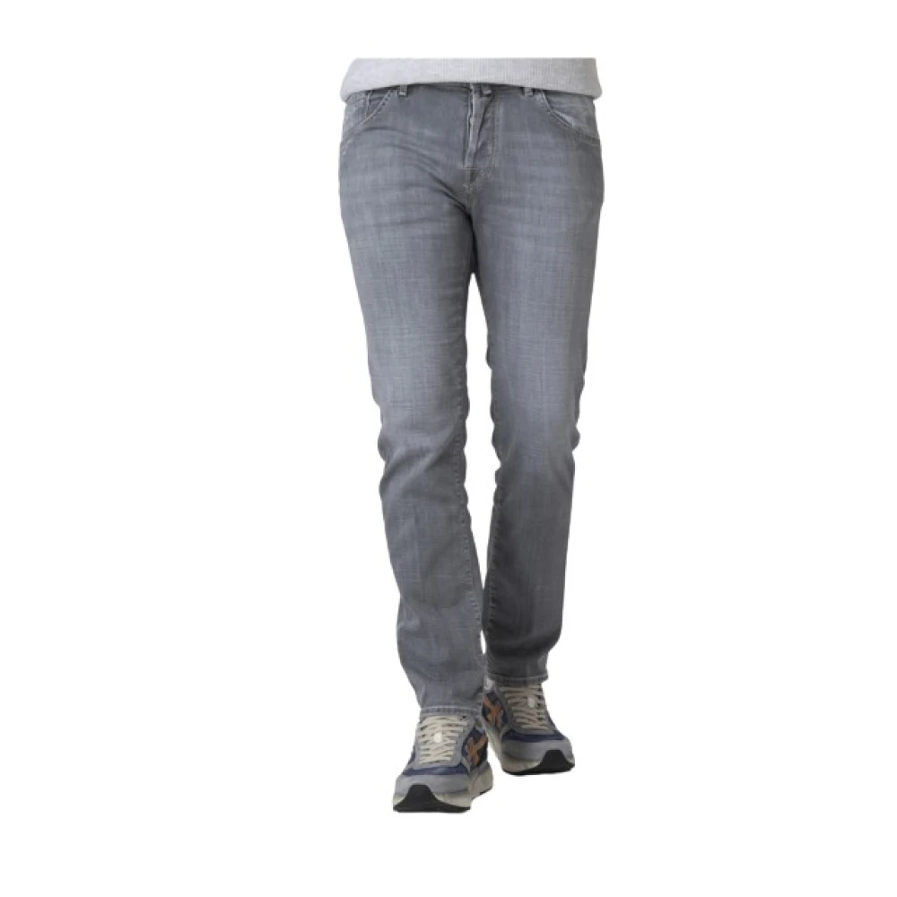 Jacob Cohën Uomo Grigio Scott Jeans