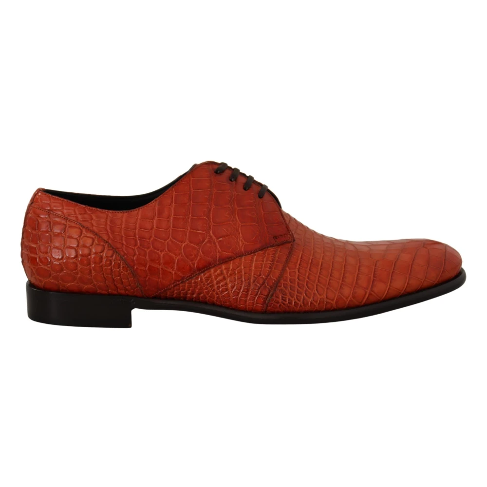 Dolce & Gabbana Mannelijk Oranje Laceup Dress Formal