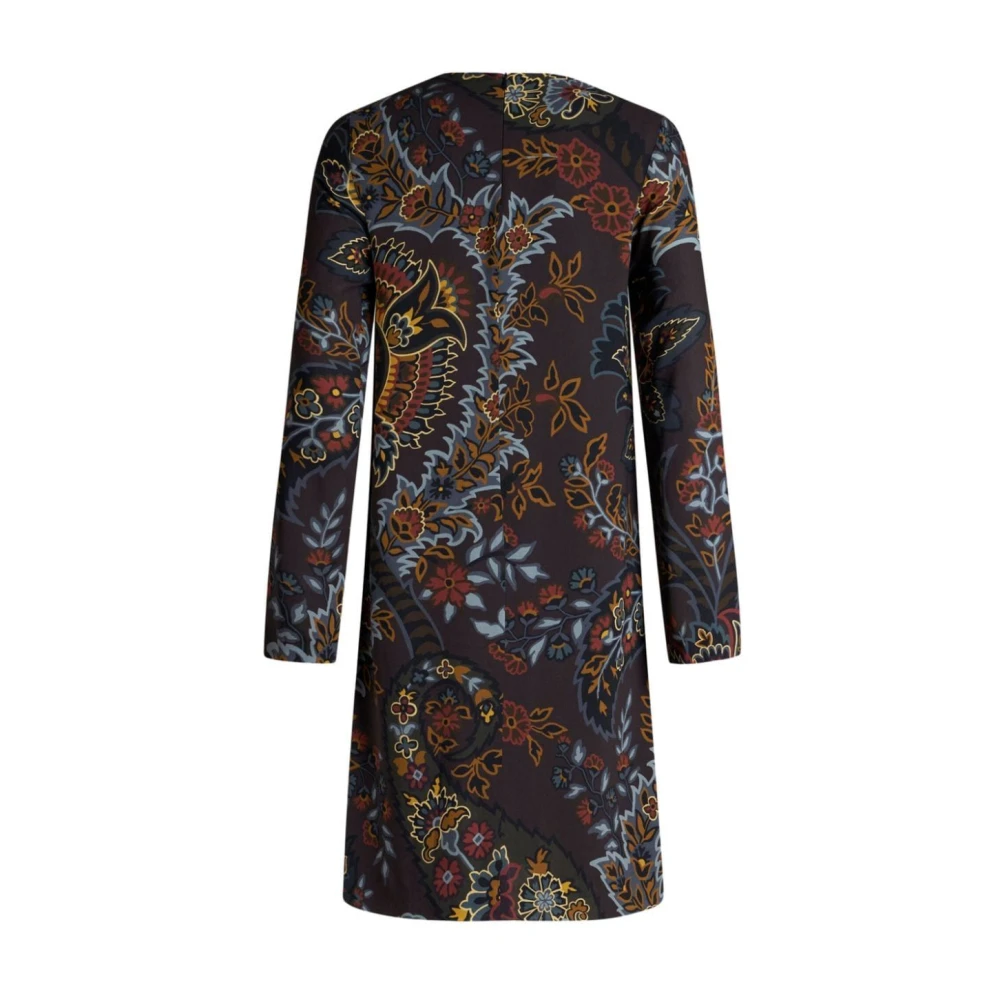 ETRO Elegante Zwarte Jurk voor Vrouwen Multicolor Dames