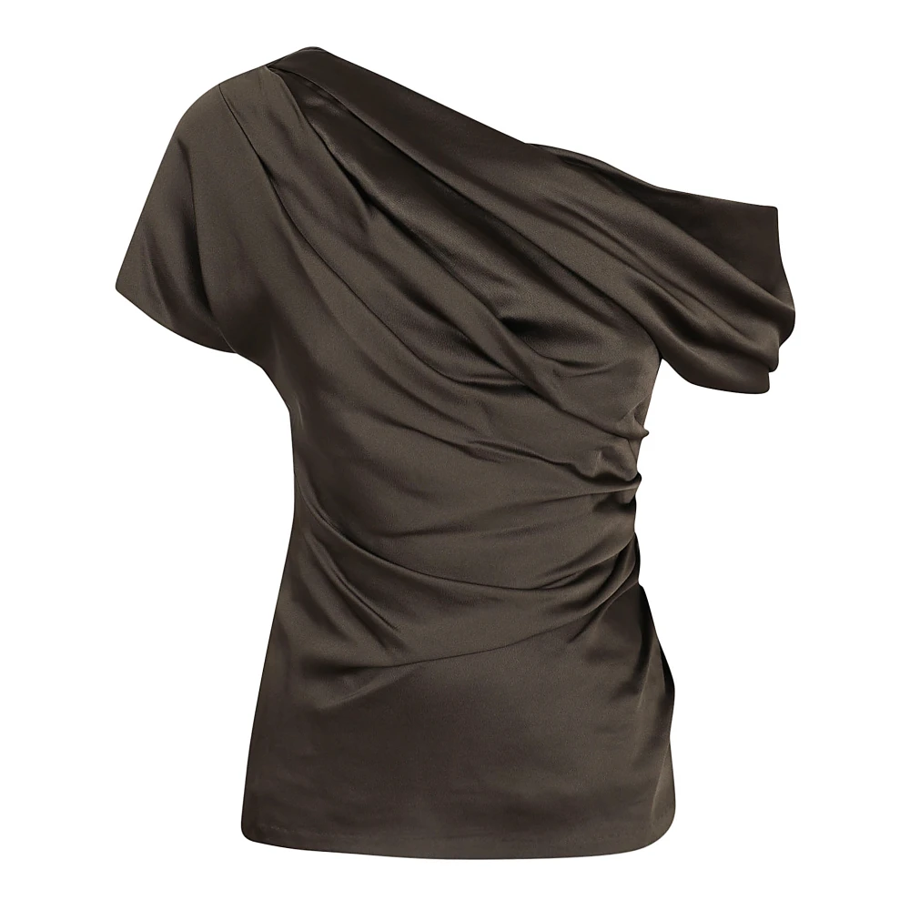 Simkhai Bruine Topkleding voor Vrouwen Aw24 Brown Dames