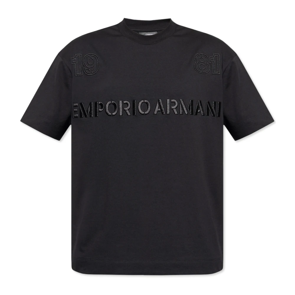 Emporio Armani Hombre Azul Camisetas, Talla: L