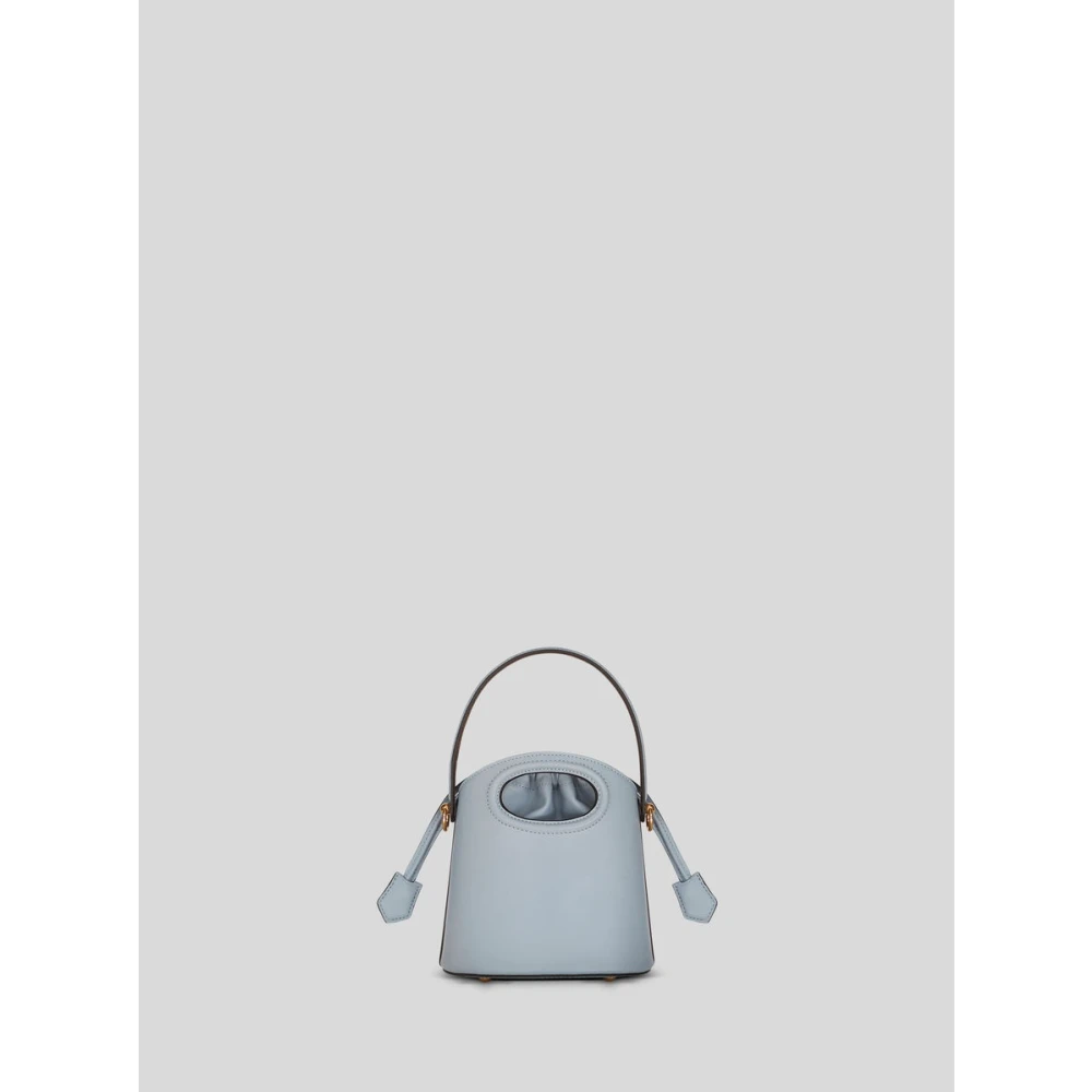 ETRO Heldere Blauwe Kleine Saturno Leren Tas Blue Dames