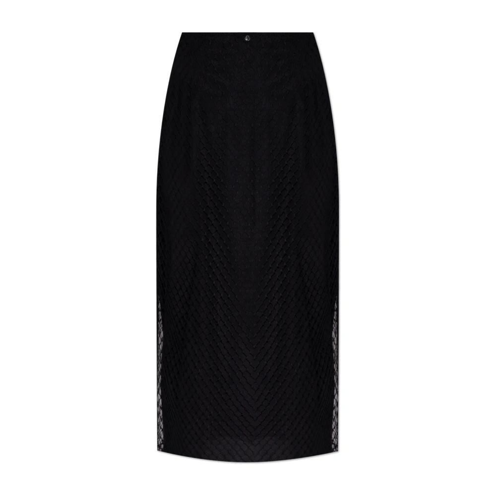 Dolce & Gabbana Rok met afneembare buitenlaag Black Dames