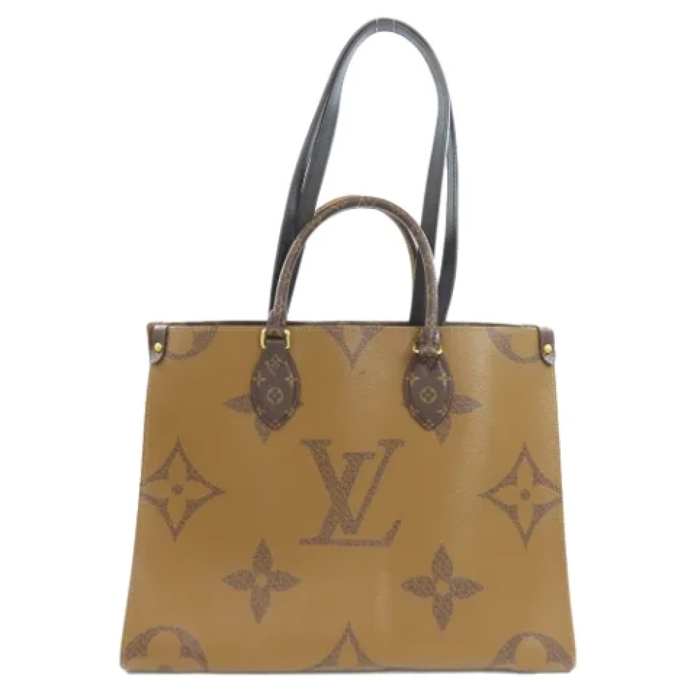 Louis Vuitton Vintage Pre-owned Fabric louis-vuitton-bags Brown Dames