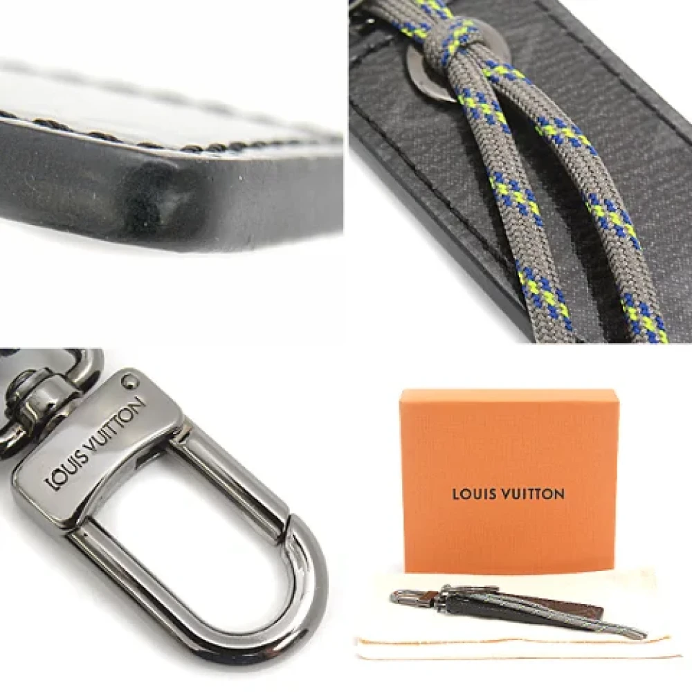 Louis Vuitton Vintage Pre-owned Canvas key-holders Gray Dames